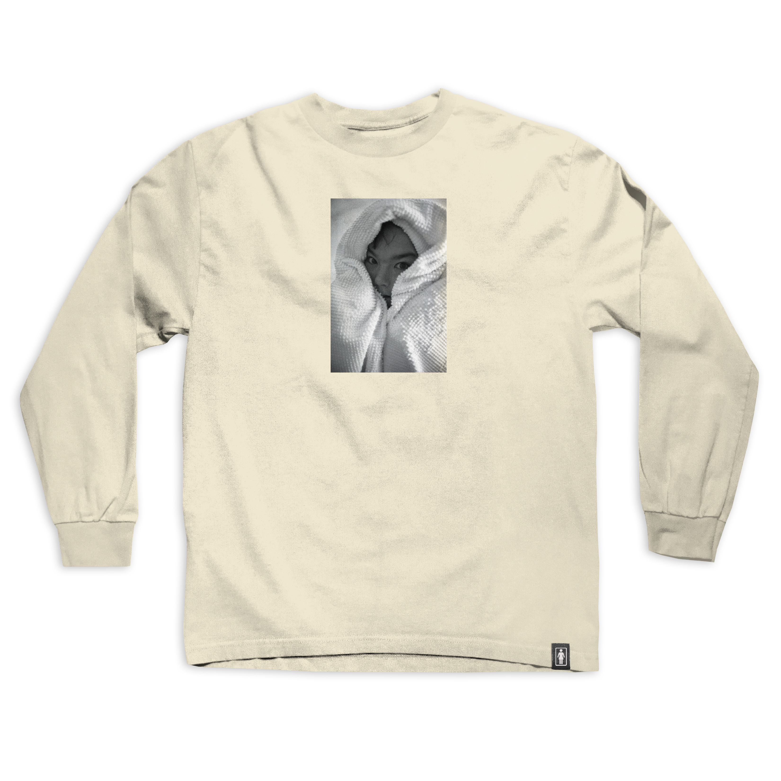 Girl Shot by Spike Bjork LS Tee Ivory_W47D4G.png