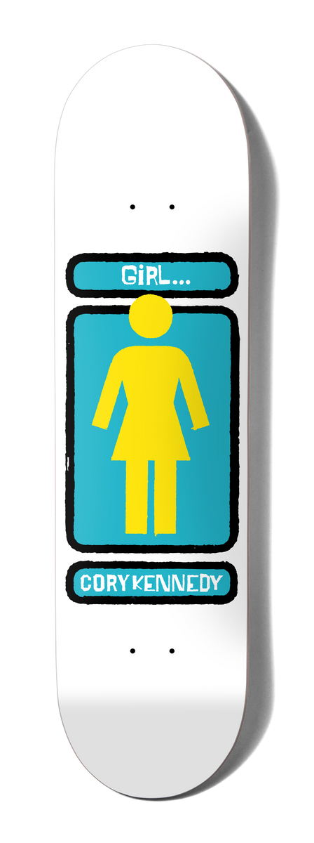 Girl Skateboard Deck Hand Shakers Cory Kennedy Twin Tip 8.25