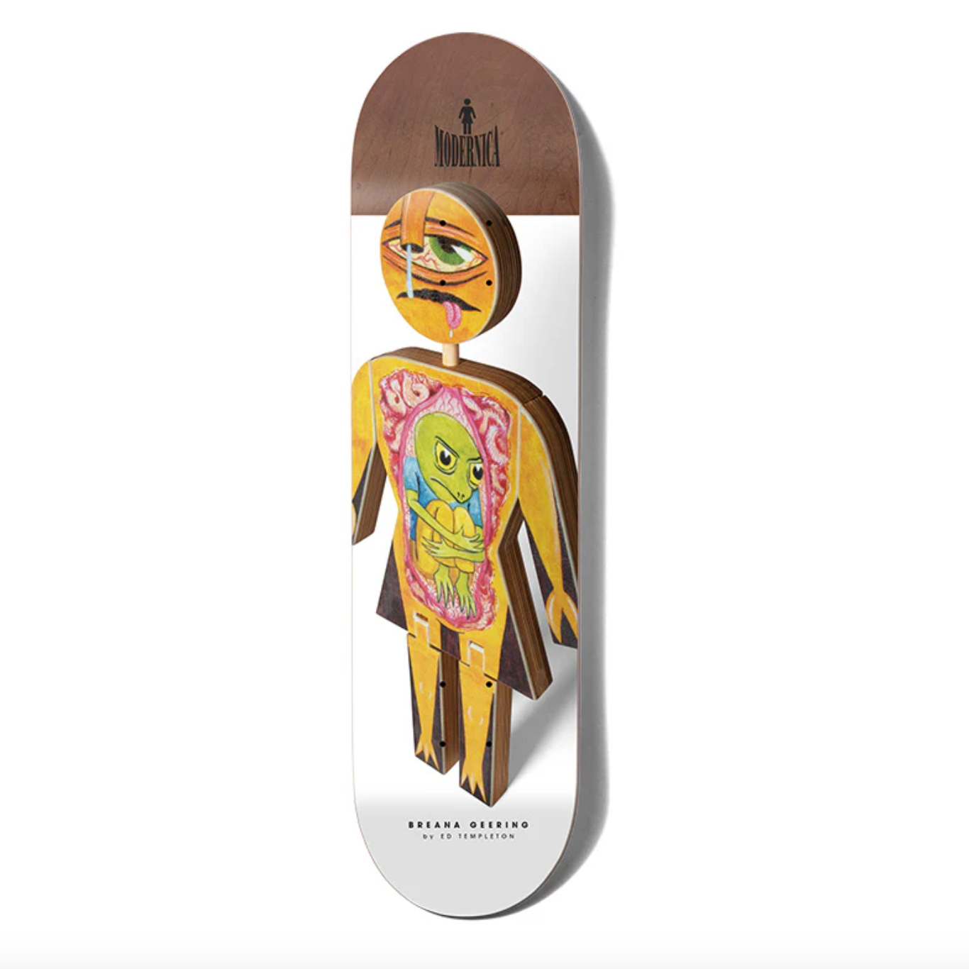 Girl Skateboard Deck Modernica x Ed Templeton Breana Geering W48D3.png