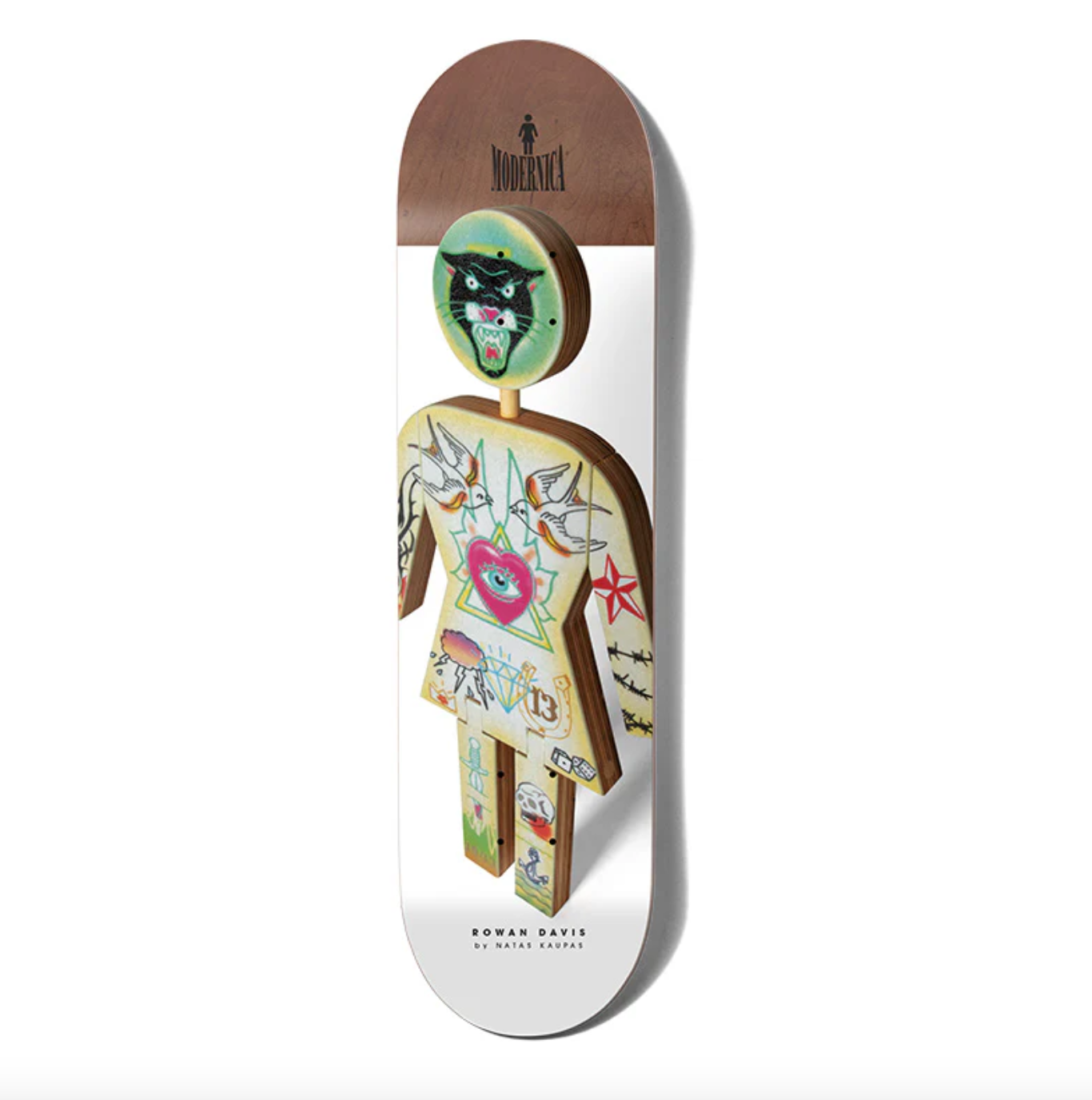 Girl Skateboard Deck Modernica x Natas Kaupas Rowan Davis.png