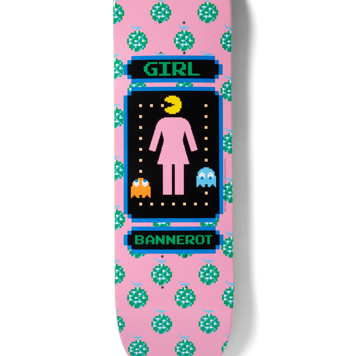 Girl Skateboards Simon Bannerot コンプリート Girl Skateboard Deck Pac-Man Simon Bannerot 8.25