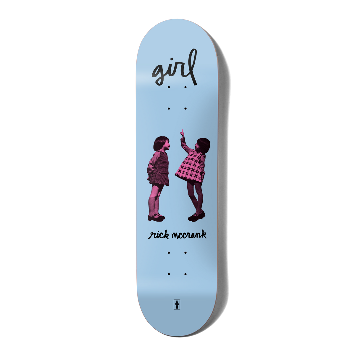 Girl Deck Schoolyard Rick McCrank Twin Tip 8.5