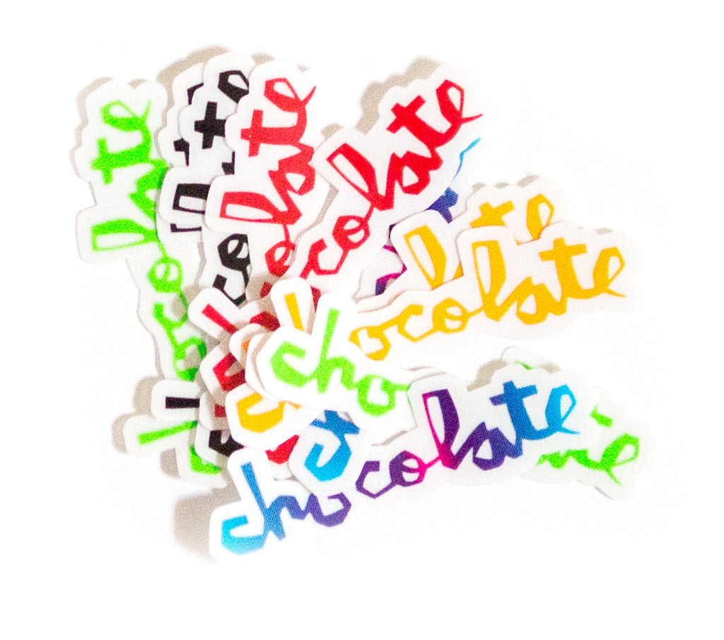 Chocolate Chunk 3" Stickers 10 Pack.jpg