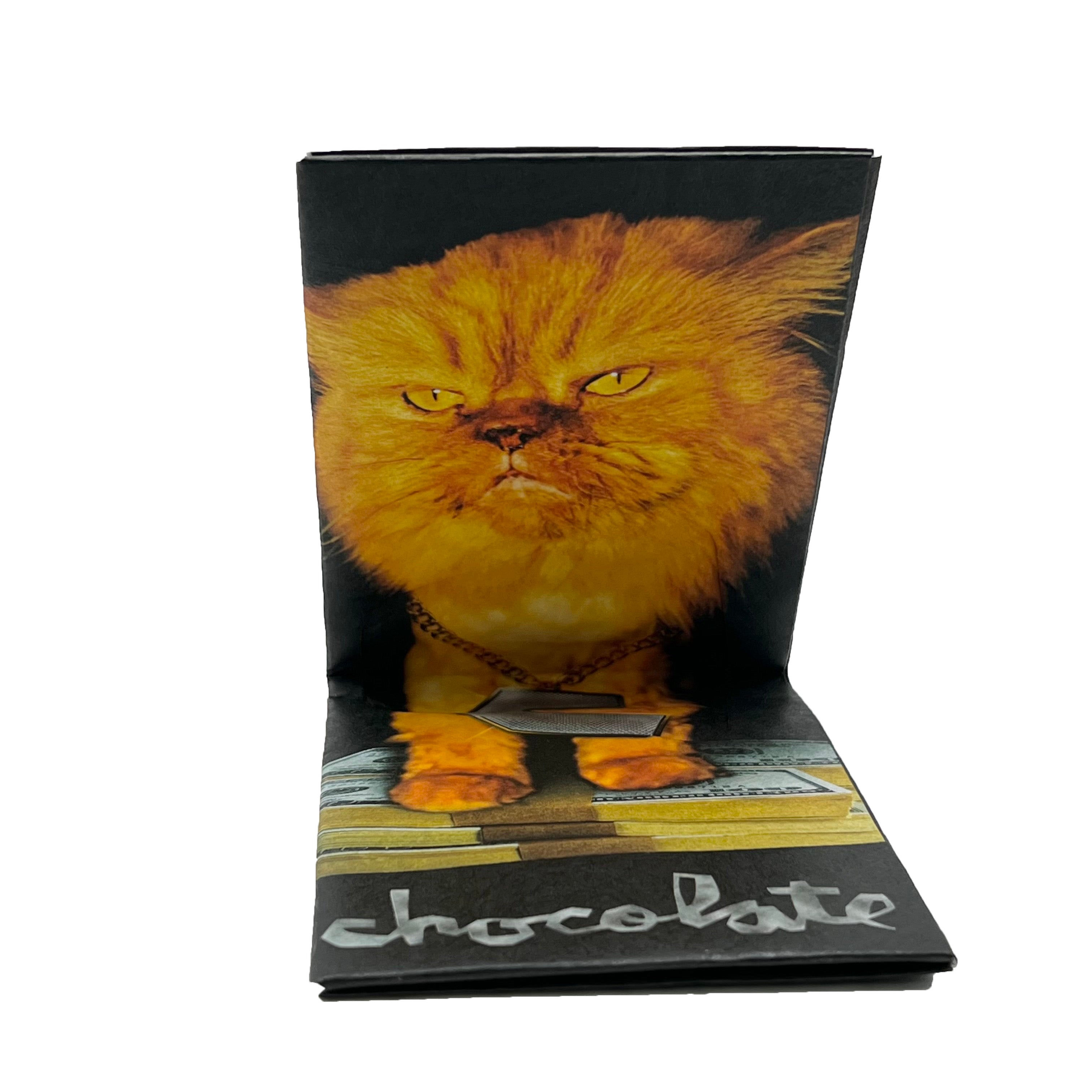 Chocolate Garvey the Cat Tyvek® Wallet 4.jpg