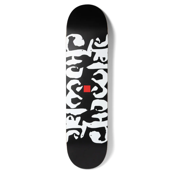Chocolate Deck Ink Blot Black Chris Roberts Twin Tip 8.25" 47D1