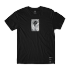Girl Shot by Spike Bjork Tee Black_W47D4G.png