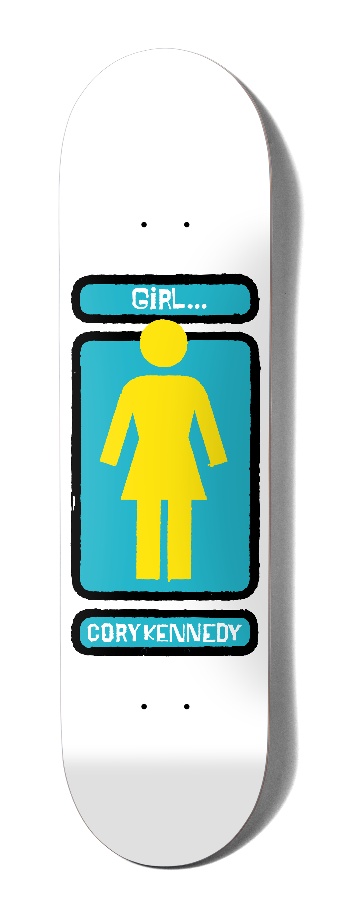Girl Skateboard Deck Hand Shakers Cory Kennedy Twin Tip 8.25