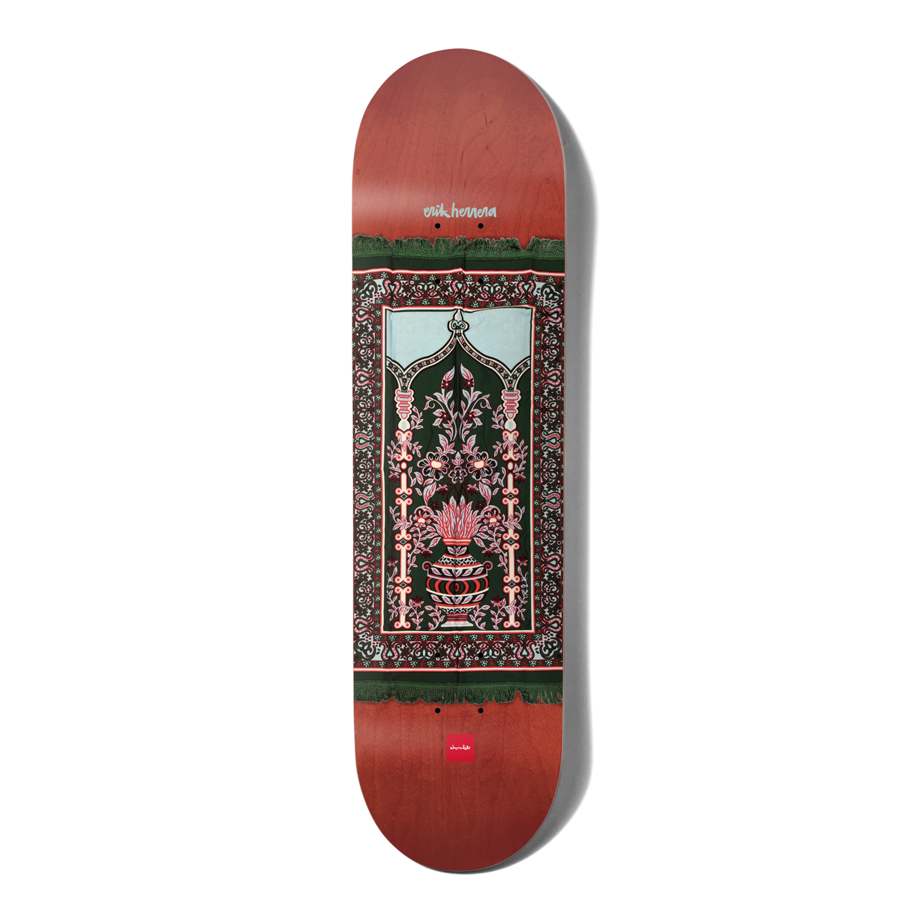 Chocolate Deck Prayer Rug Erik Herrera W45D3.png
