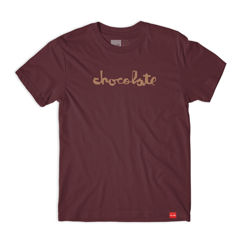 Chocolate Chunk Tee Maroon Brown.png