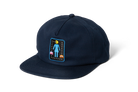 Girl Pac-Man OG Pac-Lock 5 Panel Hat Navy side.png