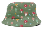 Girl Hello Kitty and Friends Shroom Fishing Reversible Bucket Hat Khaki Greenpng